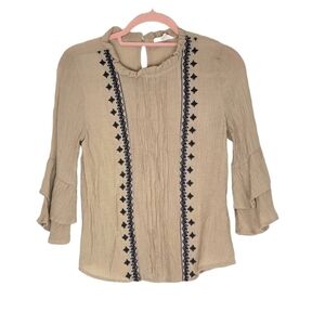 𝅺MINE Bell Sleeve Blouse